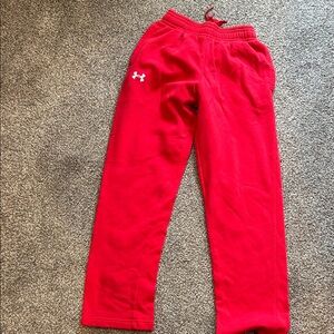 Under Armour Red Sweatpants for Men